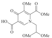 1-(2,2-Dimethoxyethyl)-1,4-dihydro-3-methoxy-4-oxo-2,5-pyridinedicarboxylic acid 2-methyl ester