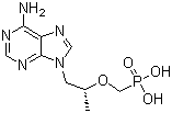 Tenofovir; 1-(6-Aminopurin-9-yl)propan-2-yloxymethylphosphonic acid