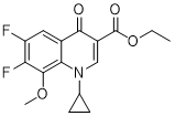 1-Cyclopropyl-6,7-difluoro-1,4-dihydro-8-methoxy-4-oxo-3-quinolinecarboxylic acid ethyl ester